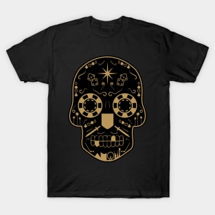 Las Vegas Hockey Sugar Skull T-Shirt